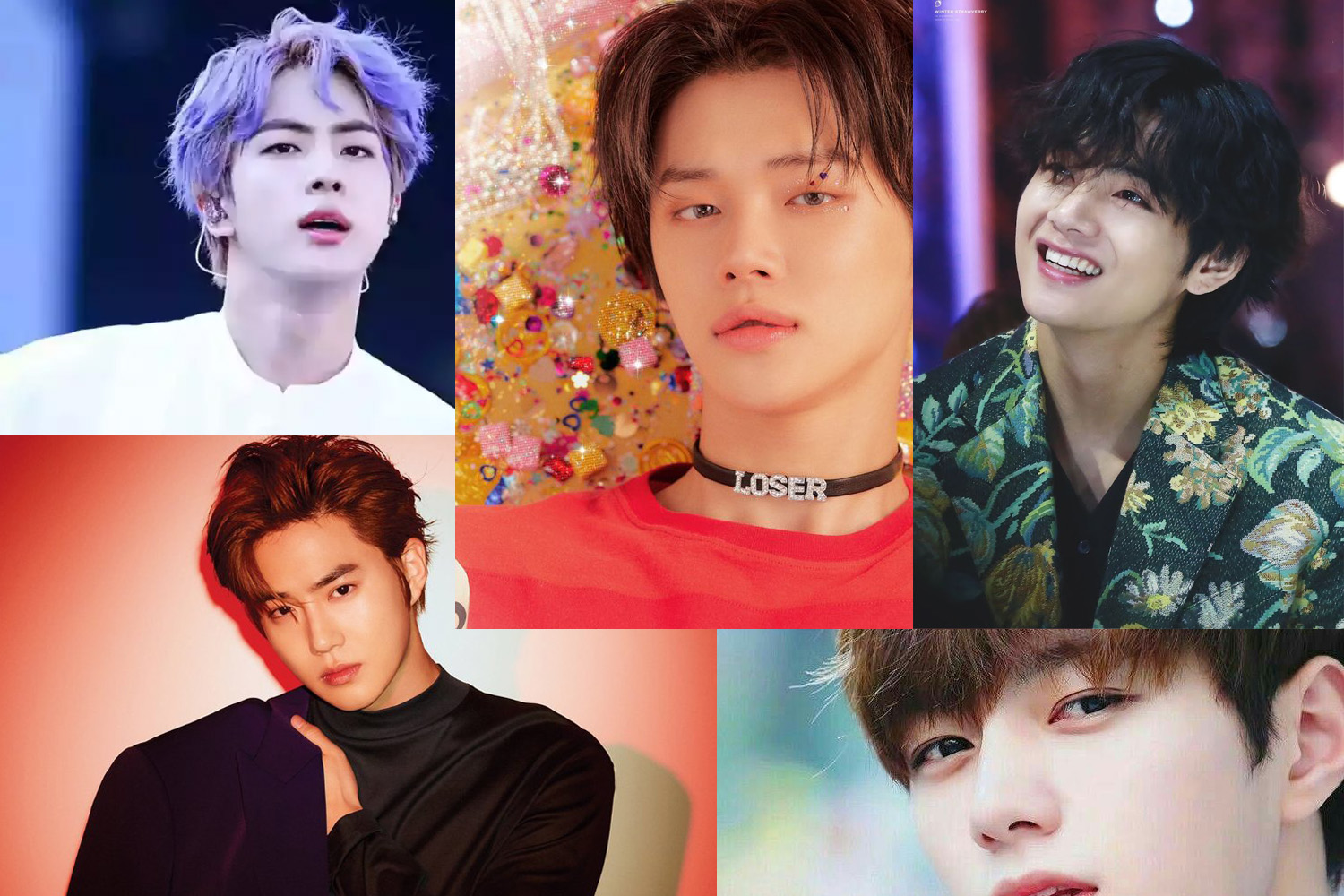 Who are the top 10 male visuals of K-pop according to you?